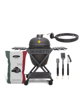 Charger l'image dans la galerie, Ceramica Large + BBQ Jeu d'outils 3(pcs) + Rôtissoire + Charbon (10kg)