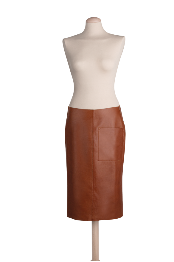 Anna apron leather