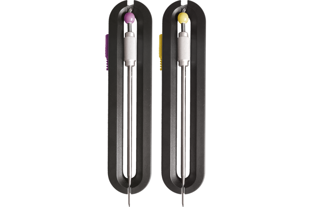 Barbecue Thermometer sondes - Yallow and Purple