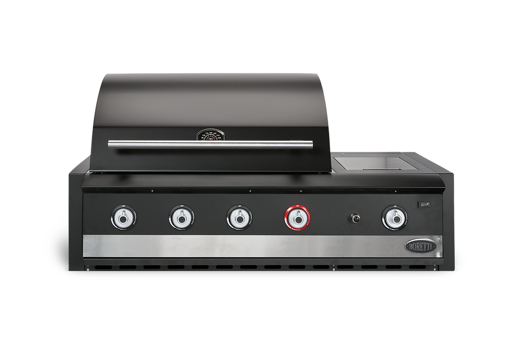 Ibrido Top - Hybride barbecue built-in