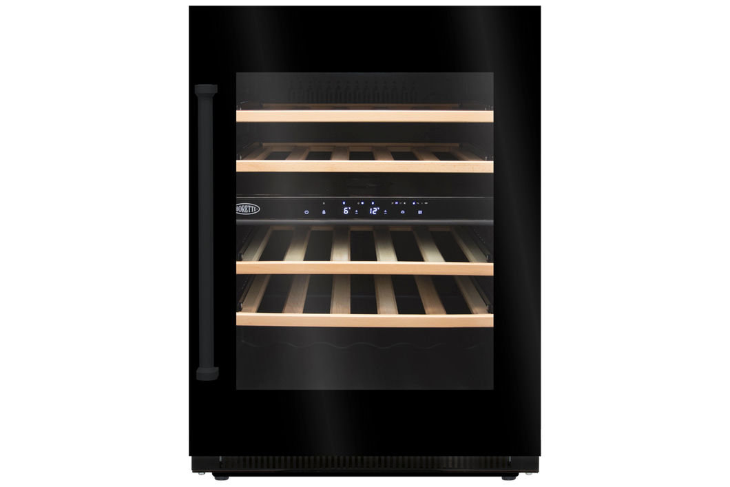 Milano wine cabinet 82cm built-under, Handleless