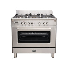 Load image into Gallery viewer, Gas cooker 90cm, 5 burners - Toscana
