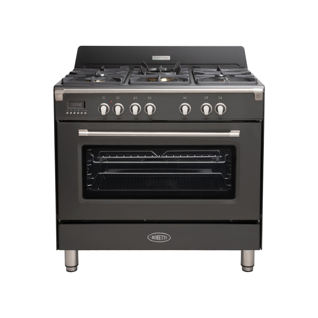 Gas cooker 90cm, 5 burners - Toscana