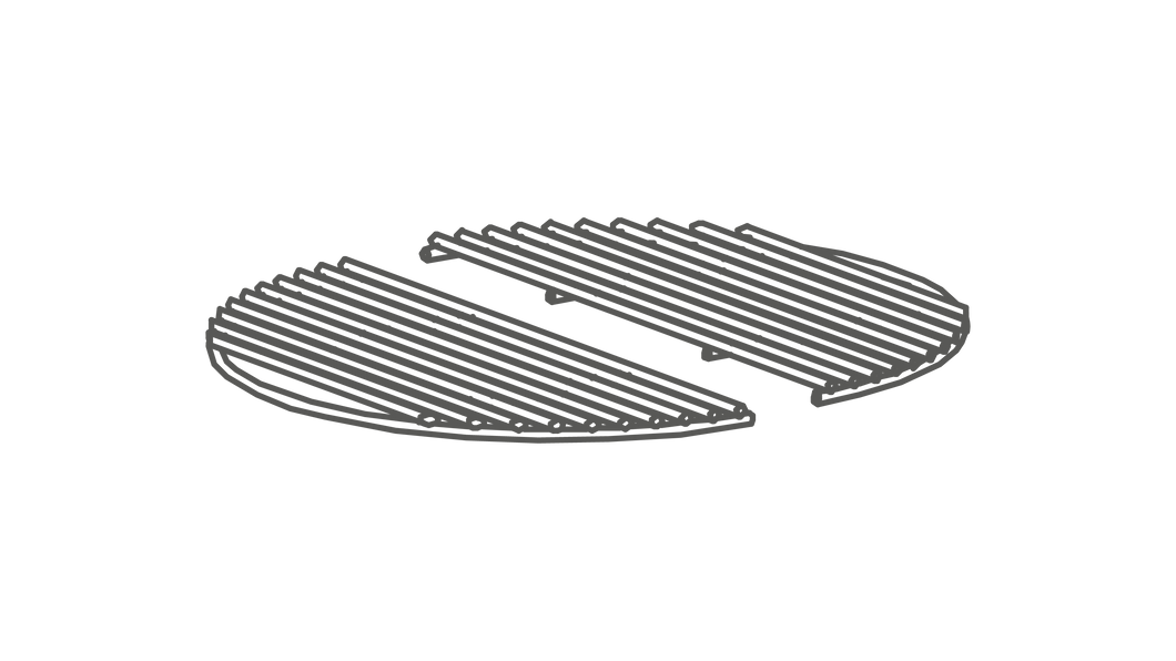 Half-moon S.S Cooking Grid - 1pc